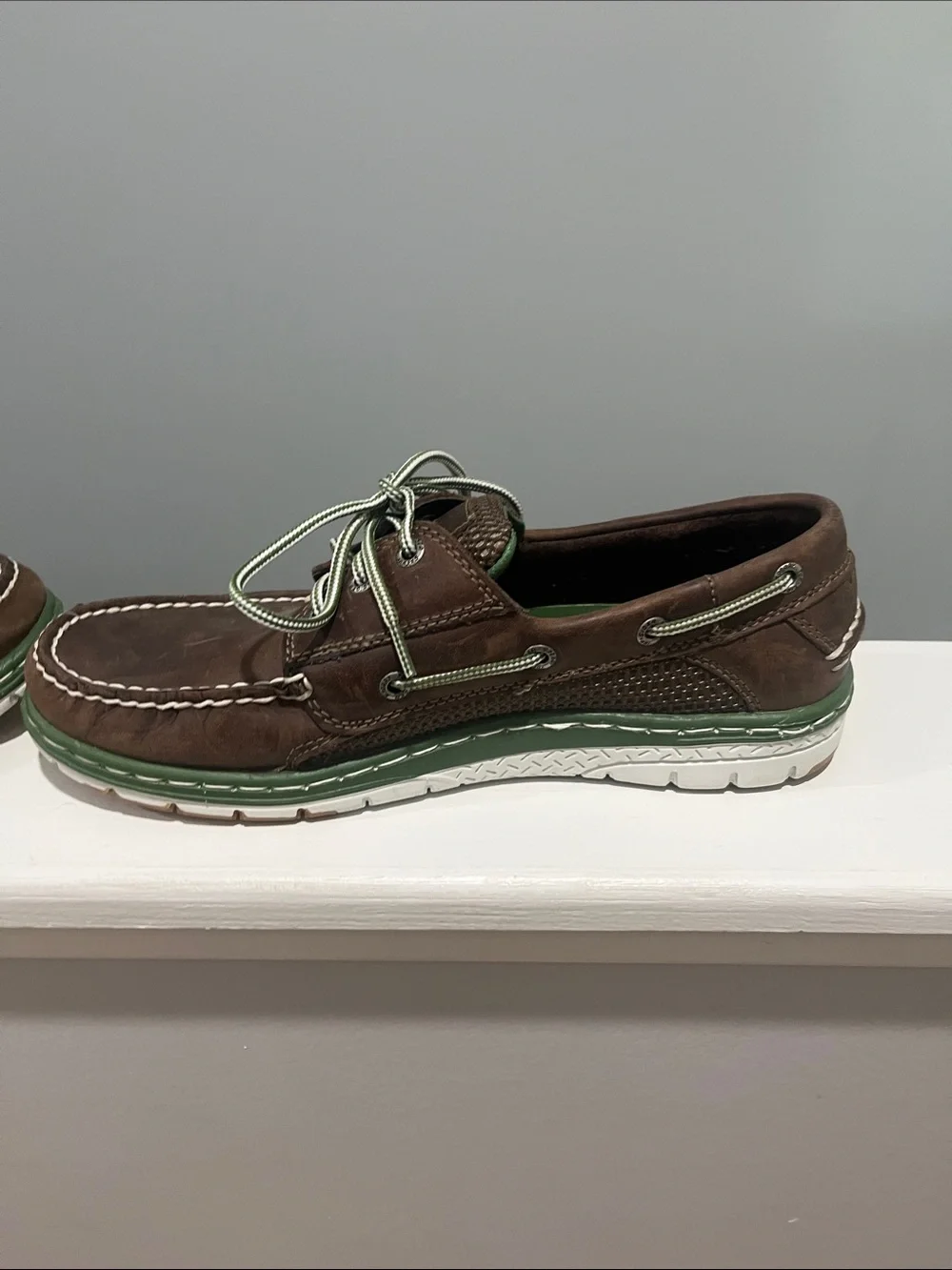 Sperry brown leather